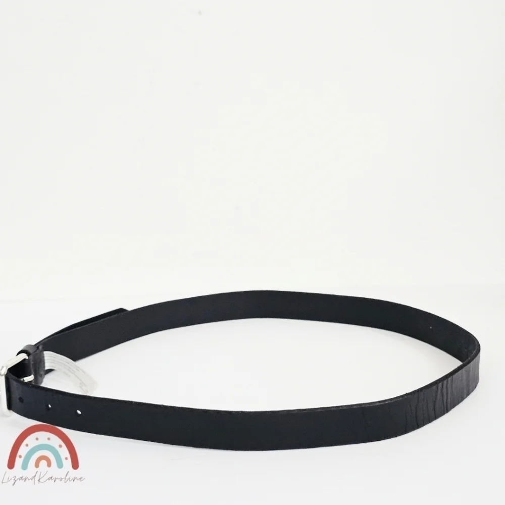 New! Madewell Narrow Leather Belt Men's 40 in Rich Brown